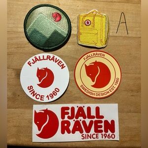 FJALLRAVEN Patch & Sticker Pack